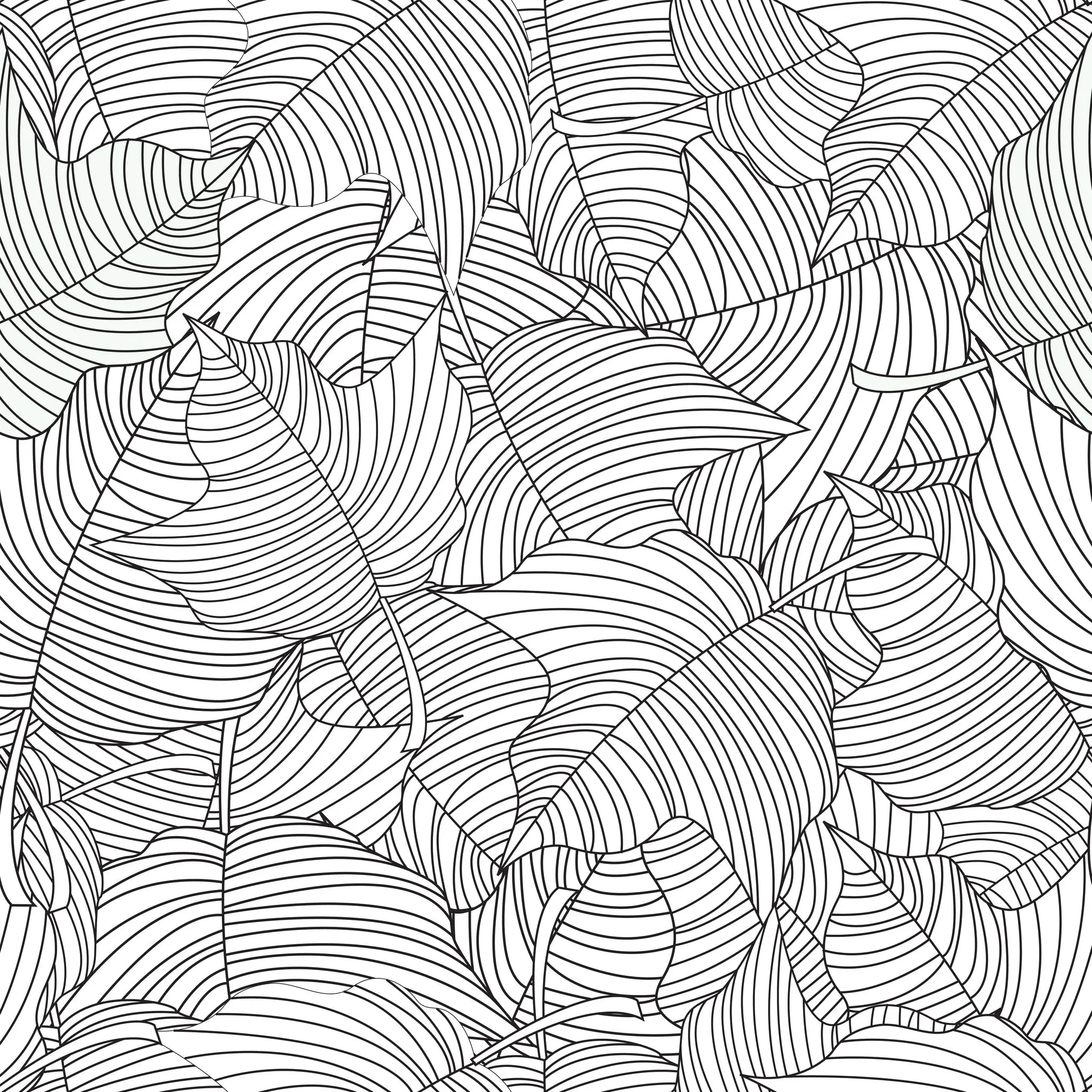 Coloriage Zentangle avec patterns et ornements - Adulte à imprimer