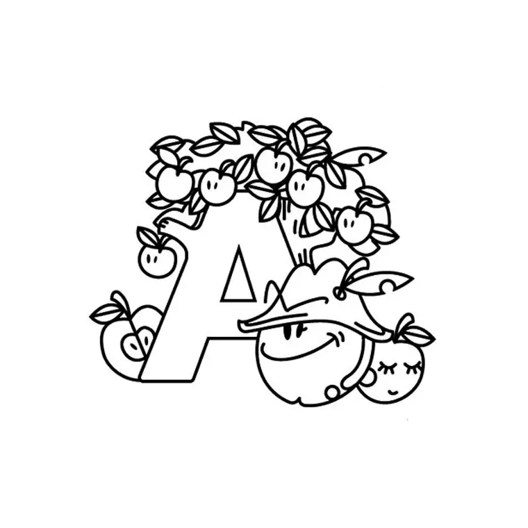 Coloriage Alphabet Halloween - Alphabet à imprimer