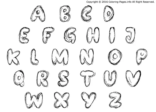 Coloriage Alphabet Maternelles Scratch Bash - Alphabet à imprimer