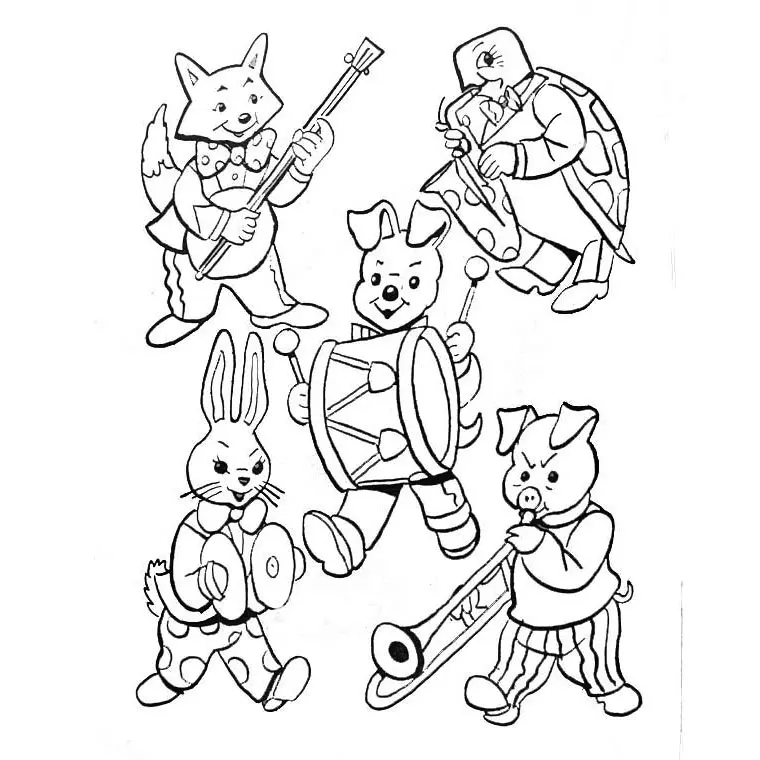 Coloriage Animaux - Animaux à imprimer