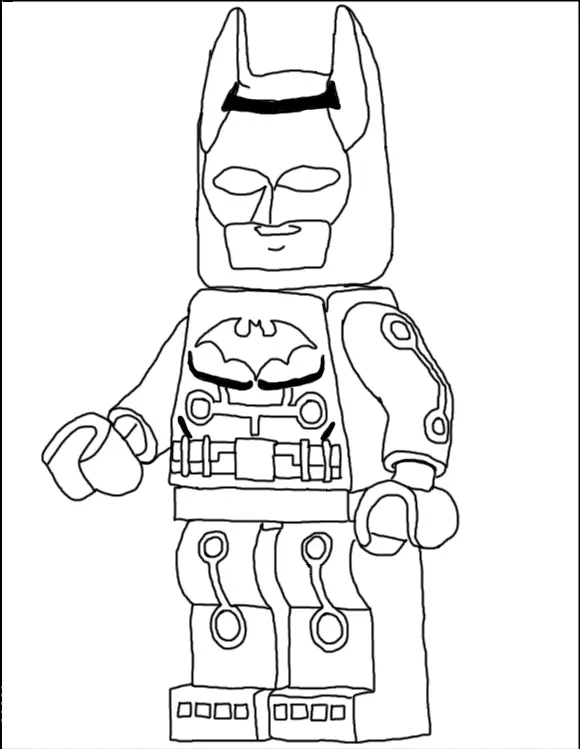 Coloriage Another Batman Lego - Lego à imprimer