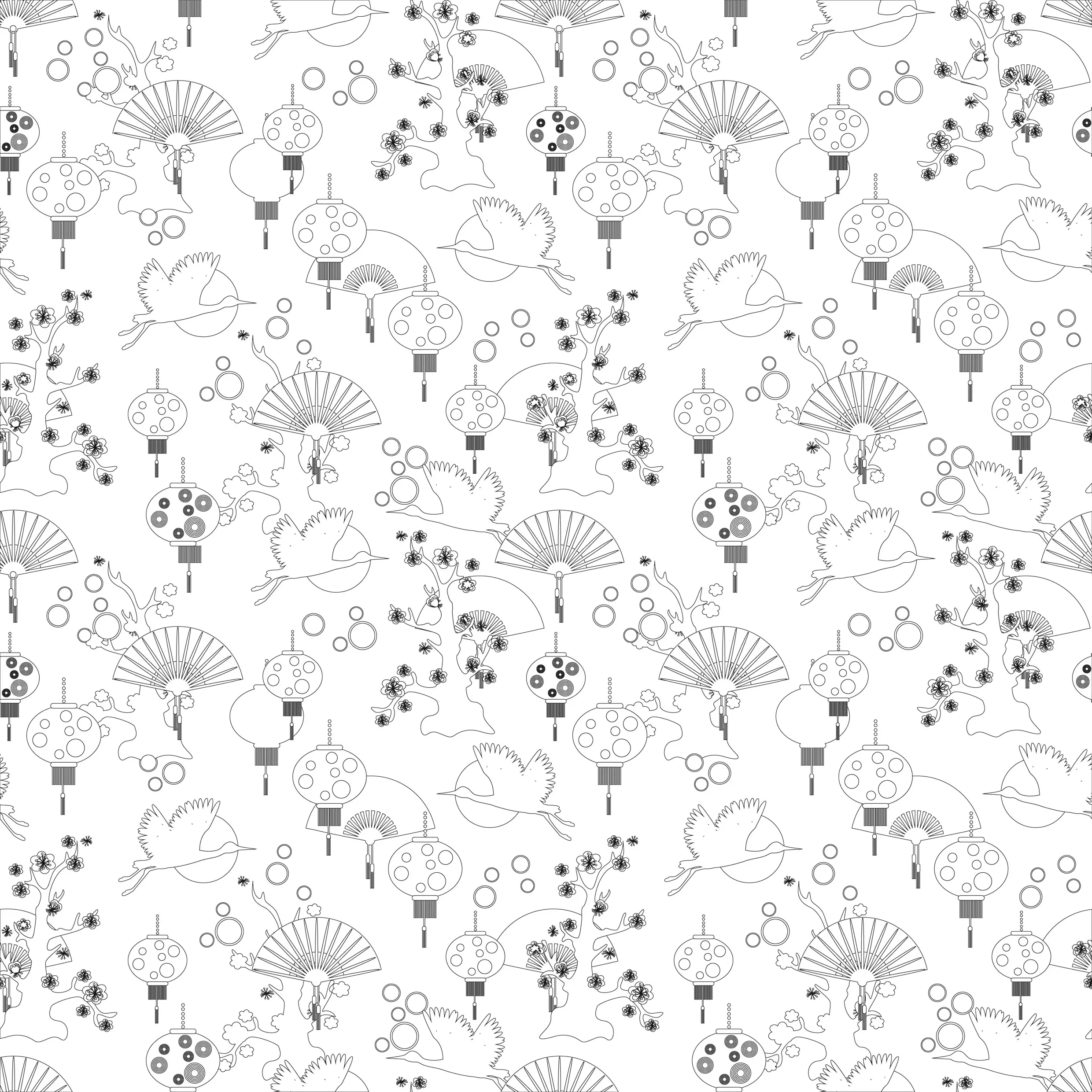 Coloriage Patterns floraux détaillés bien-être - Adulte à imprimer