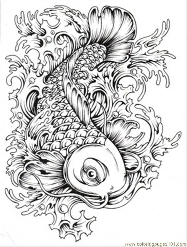Coloriage Spirales et arabesque pour sérénité créative - Adulte à imprimer