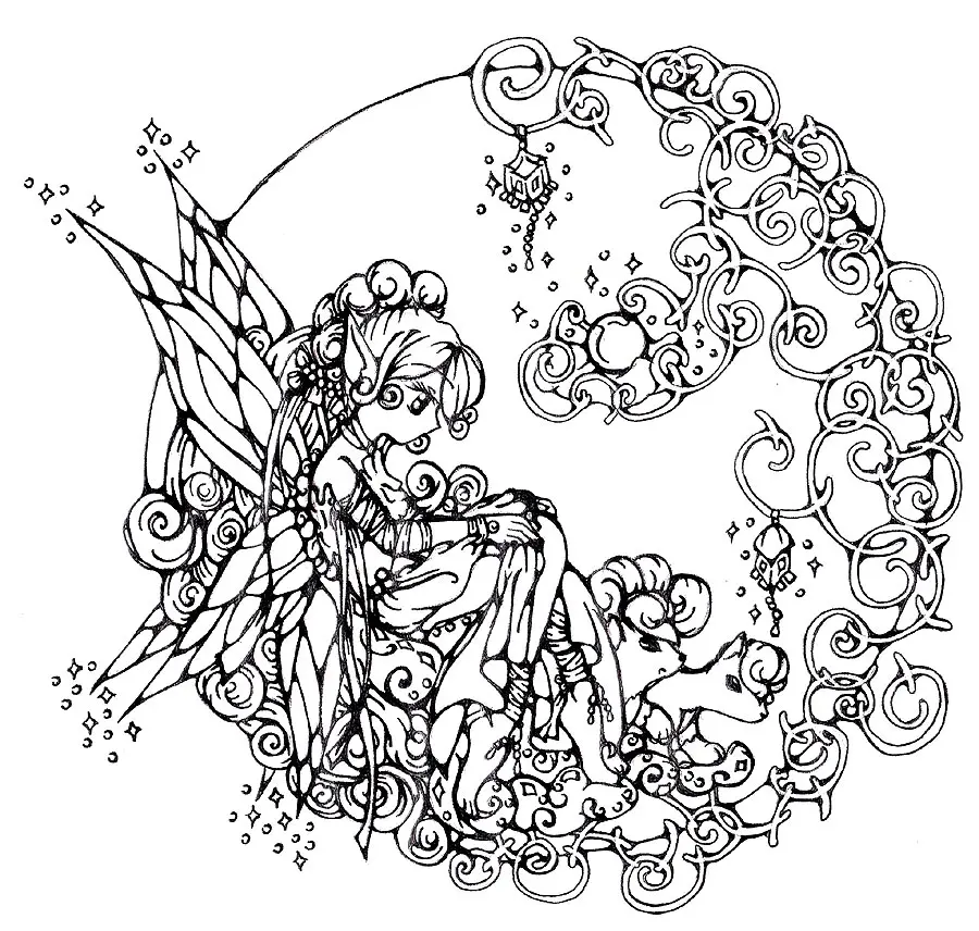 Coloriage Mandala relaxant pour adulte - Adulte à imprimer