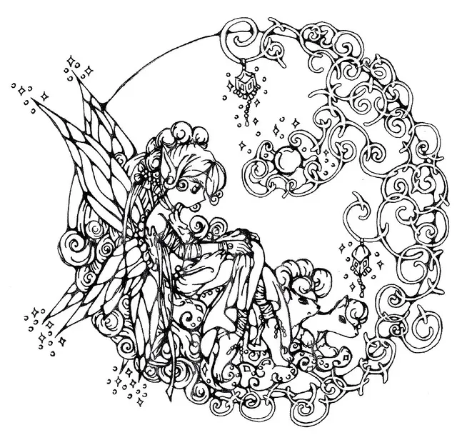 Coloriage Mandala relaxant pour adulte - Adulte à imprimer