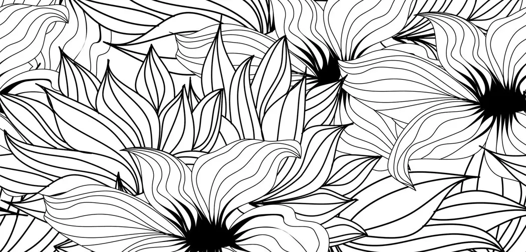 Coloriage Création ornementation détaillée calmante - Adulte à imprimer