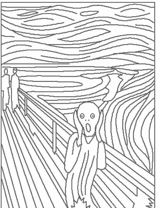 Coloriage Motifs géométriques apaisants pour méditation - Art therapie à imprimer
