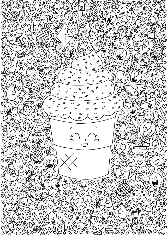 Art Therapy 5 coloring page to print
