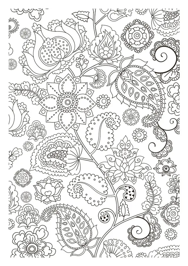 Art Therapy 6 coloring page to print