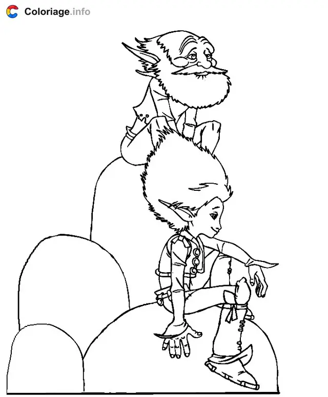 Ausmalbild Arthur und die Minimoys 002 zum Ausdrucken