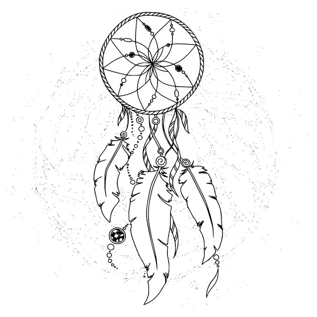 Coloriage Attrapeur De Rêve Adult - Adulte à imprimer