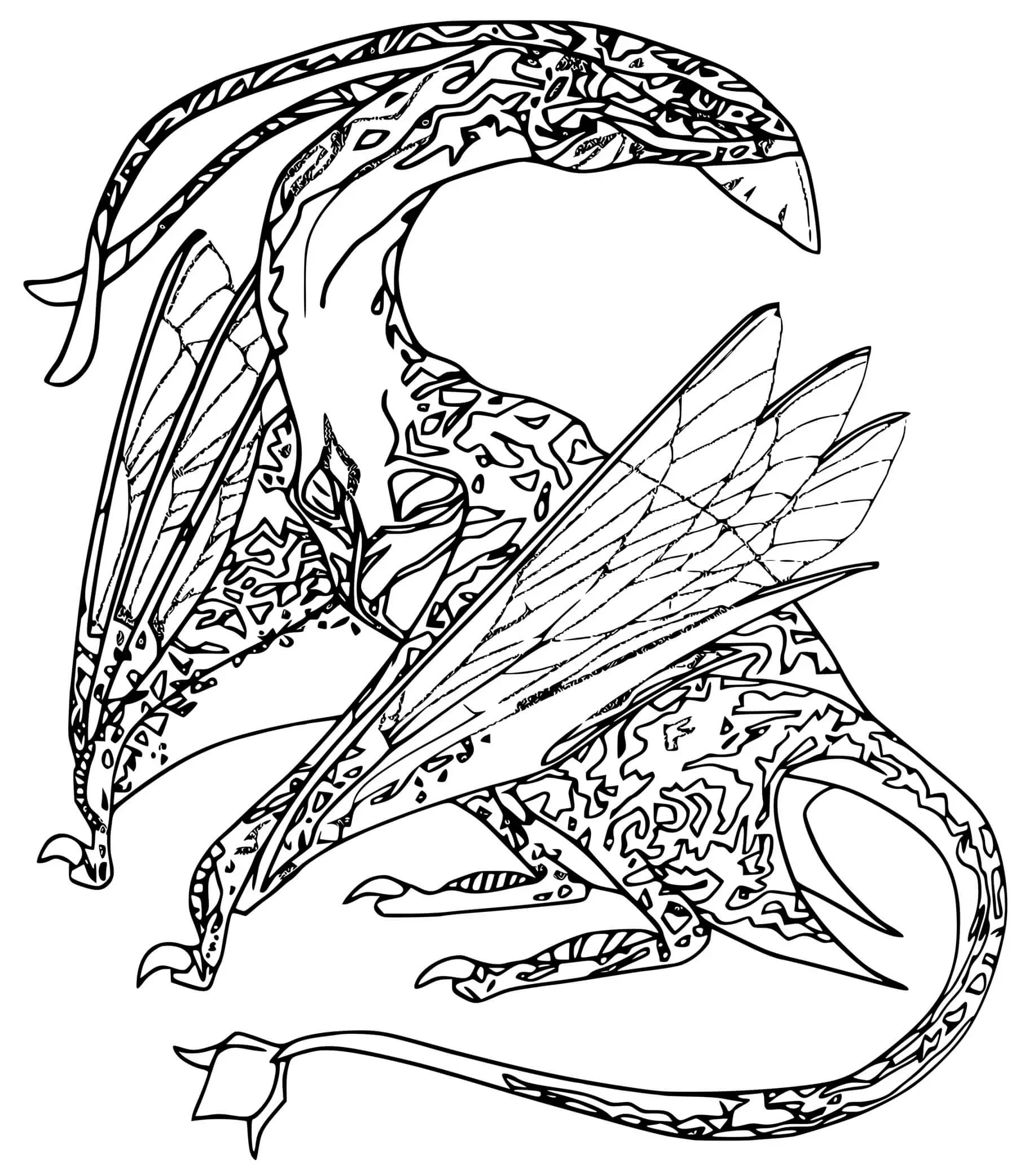 Coloriage Avatar 2 Toruk Makto - Avatar à imprimer