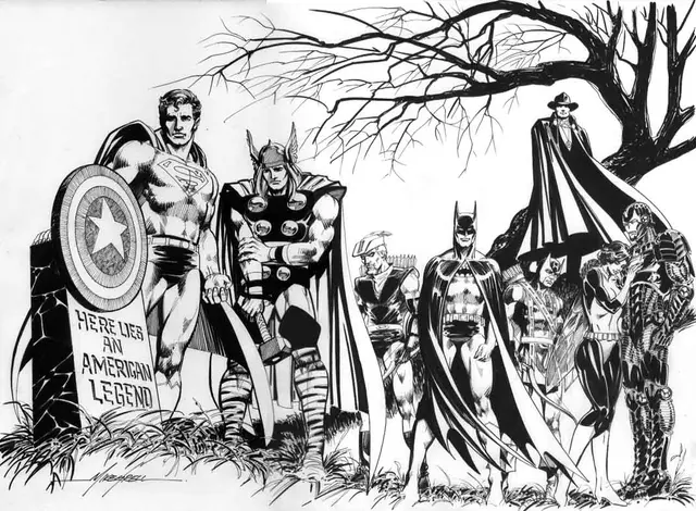 Coloriage Avengers Super Héros - Avengers à imprimer