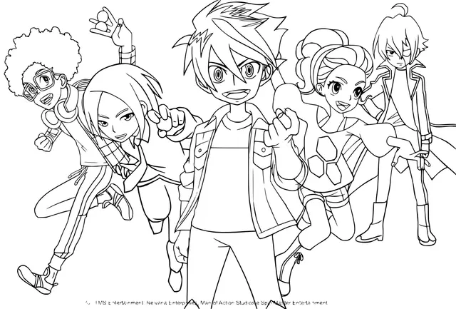 Coloriage Bakugan Battle Planet - Bakugan à imprimer
