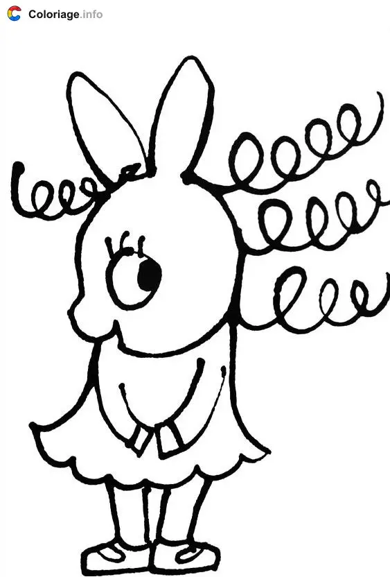 Trotro's Best Friend coloring page to print