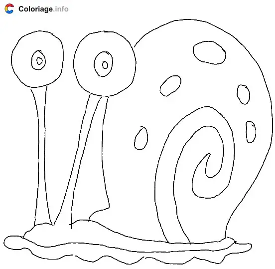 SpongeBob 007 coloring page to print