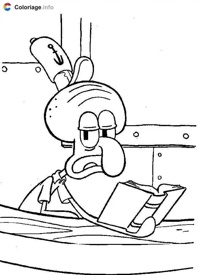Coloriage Bob l eponge 014 - Bob l'éponge à imprimer