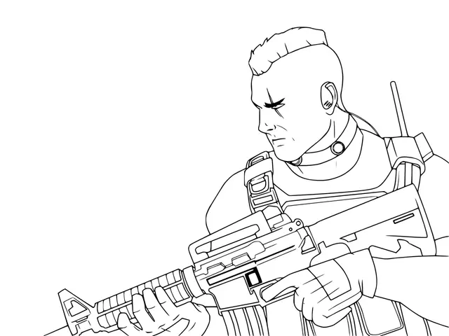 Dibujo de Call of Duty: Modern Warfare para colorear