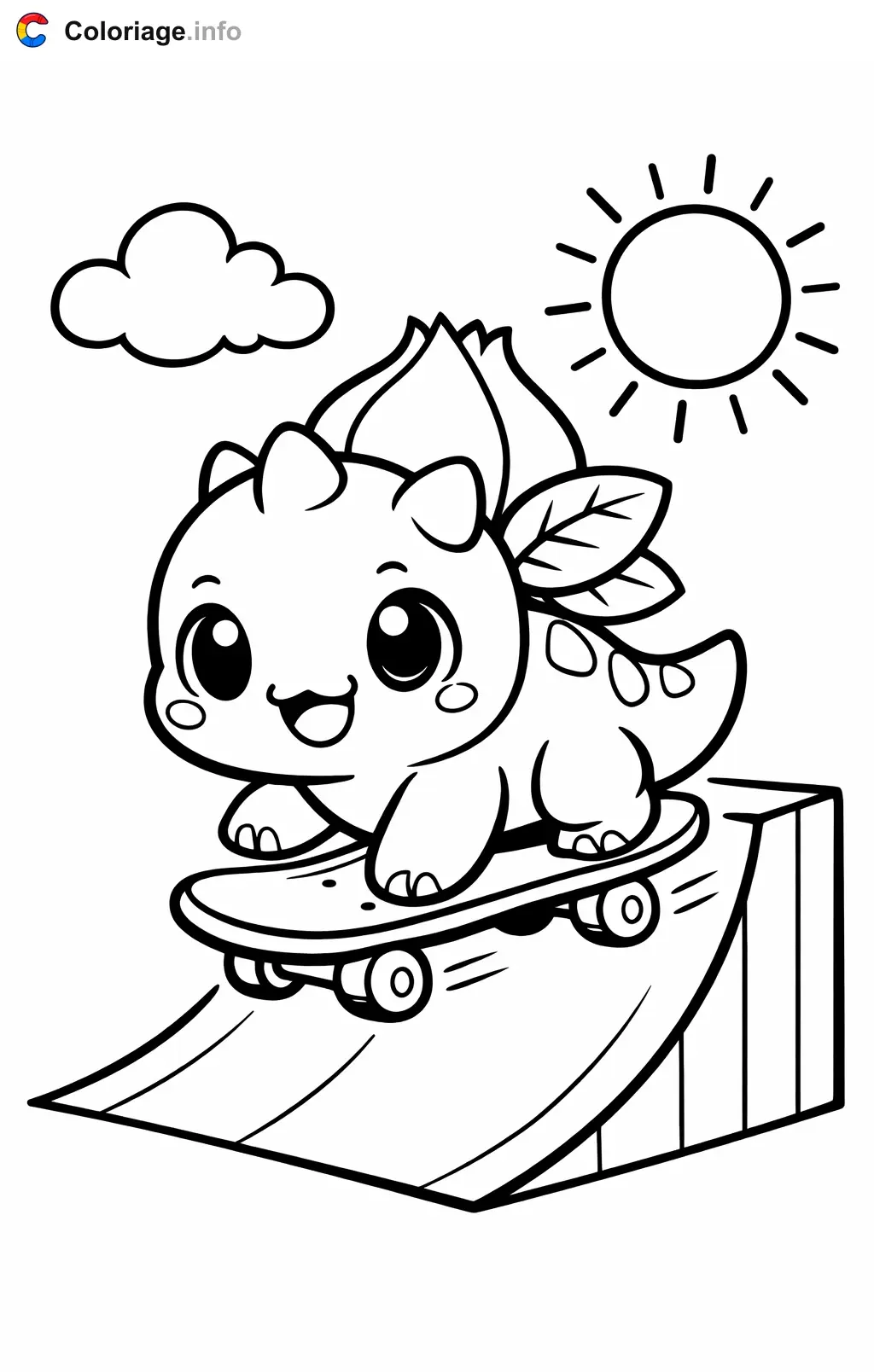 Coloriage Bulbizarre