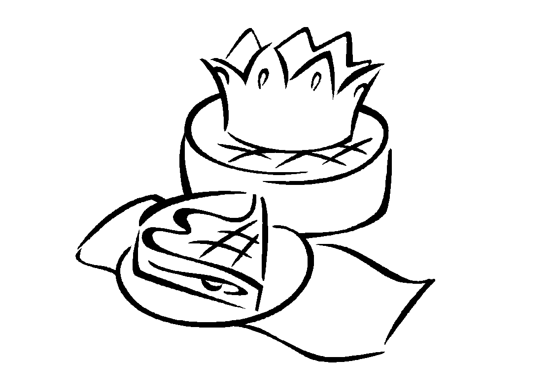 Coloriage Galette Des Rois Enfants - Galette des rois à imprimer