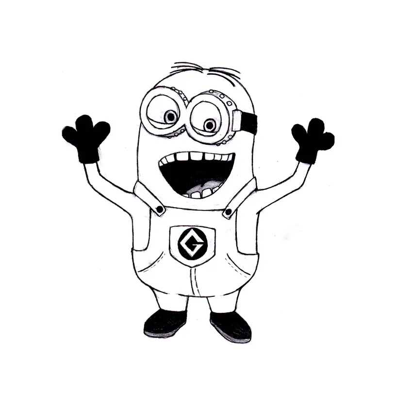 Coloriage Minions 3 - Minions à imprimer