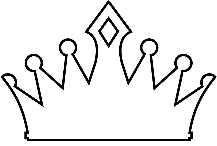 Coloriage Couronne De Reine Des Neiges - Couronne à imprimer