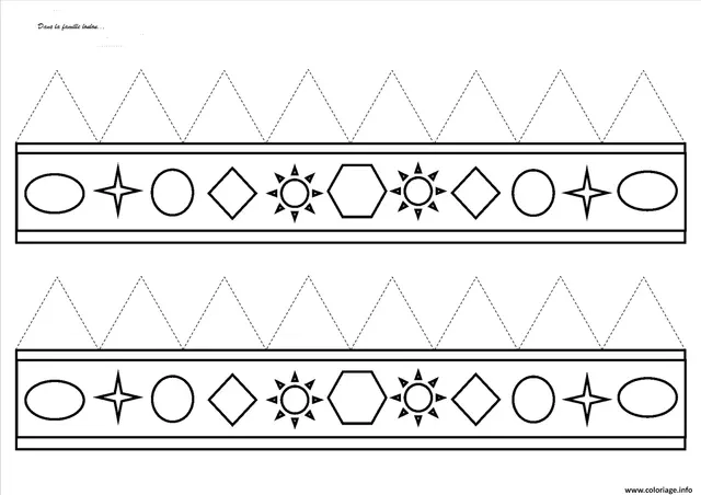 Coloriage Couronne Ps Petit Maternelle - Couronne à imprimer
