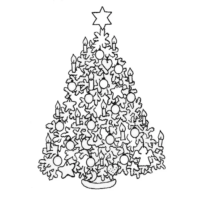 Coloriage De Noël Difficile - Noël à imprimer