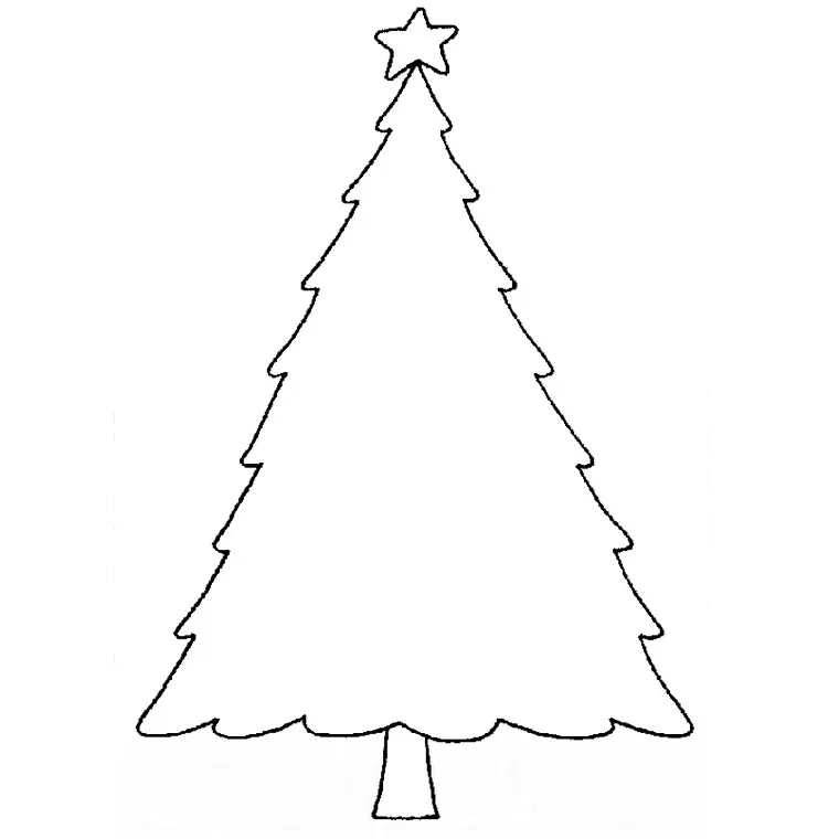 Free Christmas coloring page to print
