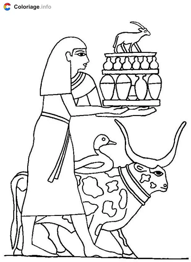 Offerings for the Gods coloring page to print