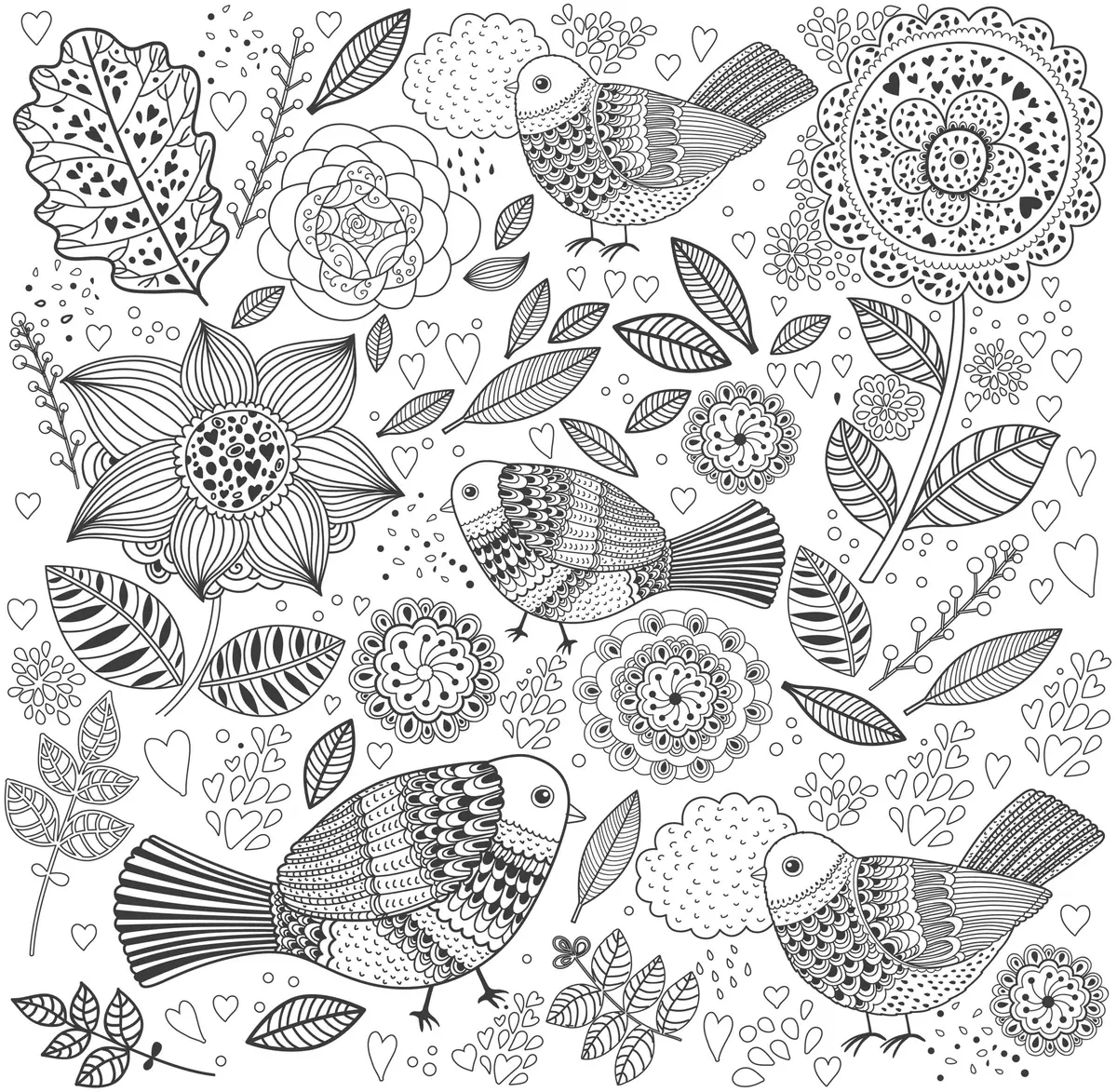 Coloriage Mandala Zen Antistress pour Adulte - Adulte à imprimer