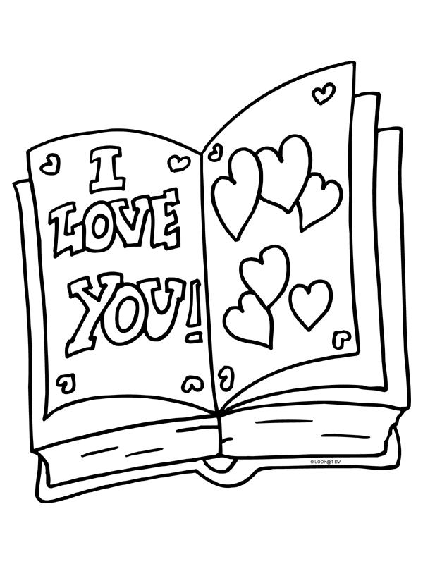 Coloriage Cœur fleuri avec détails enchantés - Amour à imprimer