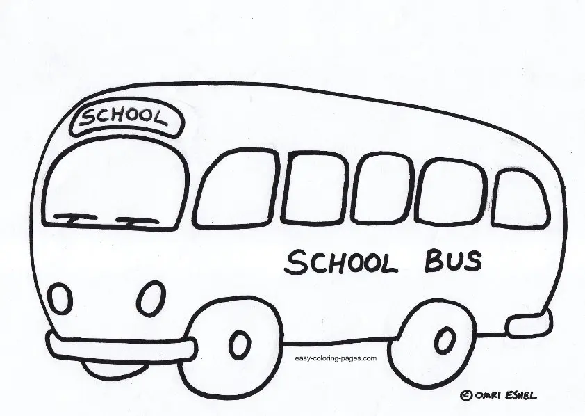 Coloriage Autobus urbain avec passagers en attente - Enfants à imprimer