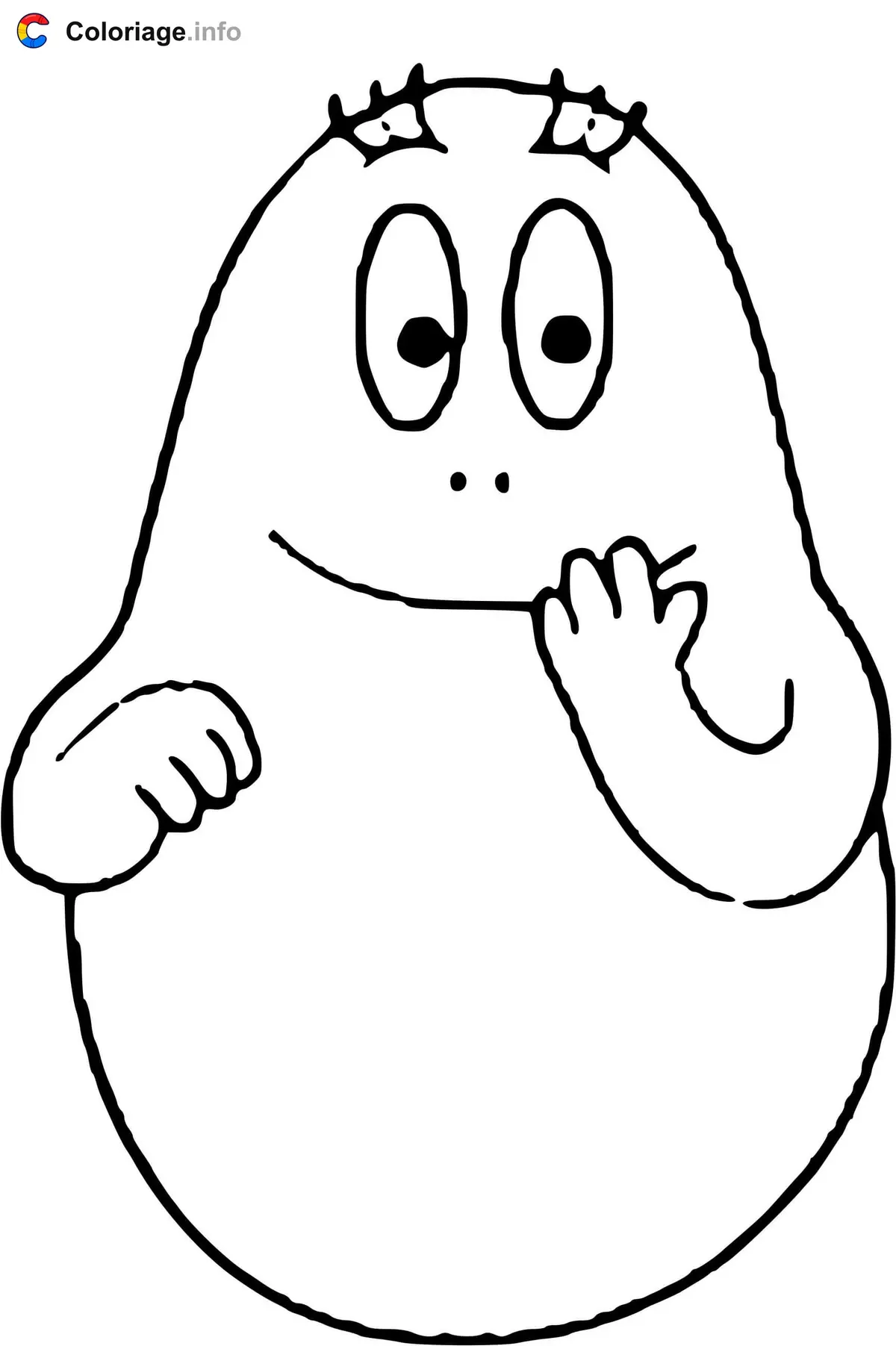 Ausmalbild Barbapapa Ausmalbilder zum Ausdrucken