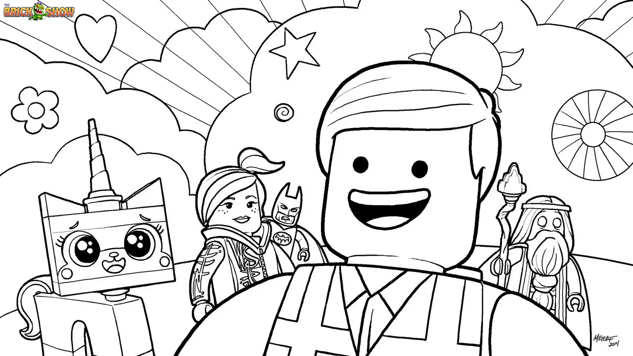 Coloriage Minifigurine Lego en tenue de aventurier - Lego à imprimer