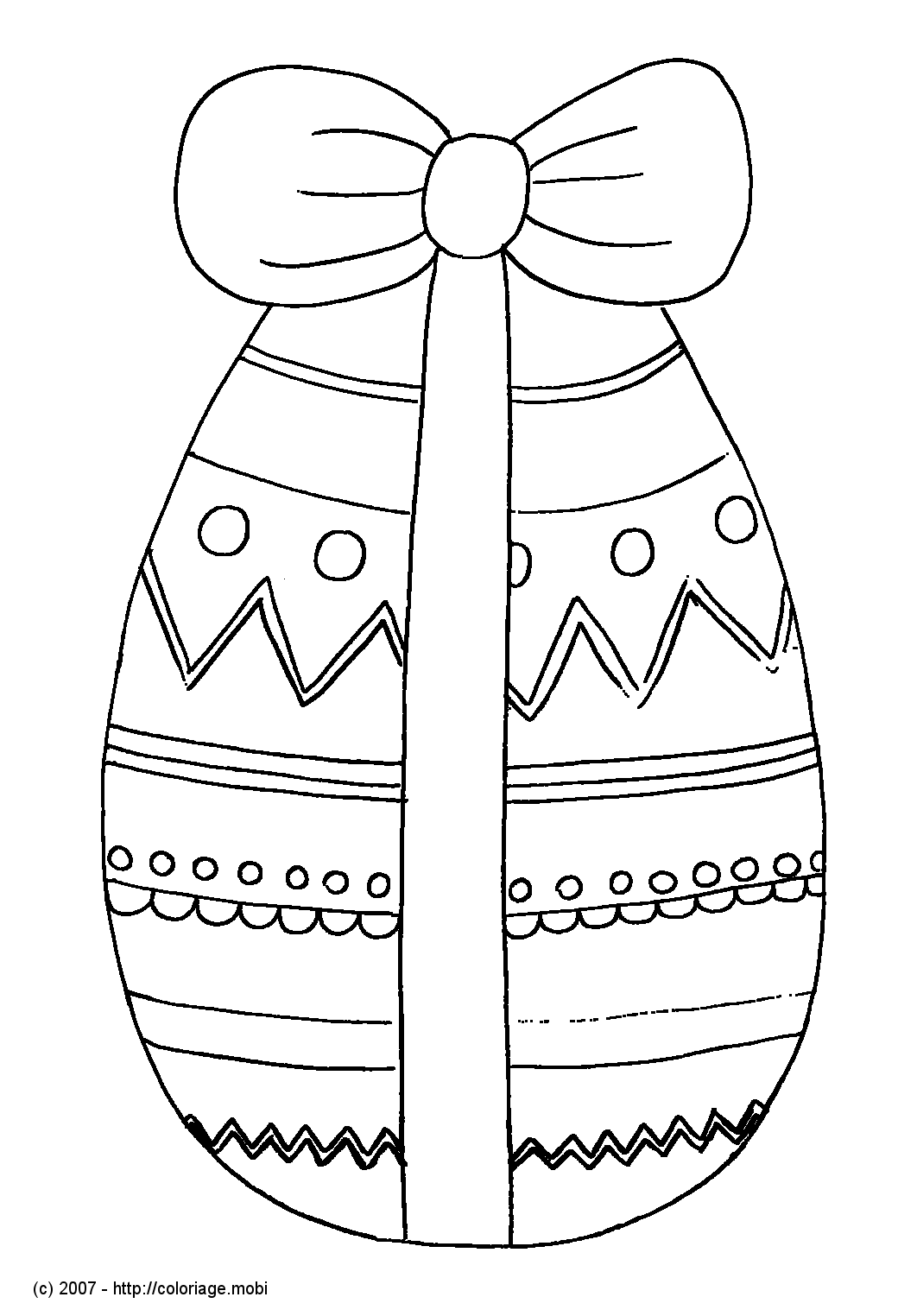 Coloriage Poussins dans un panier de Pâques fleuri - Pâques à imprimer