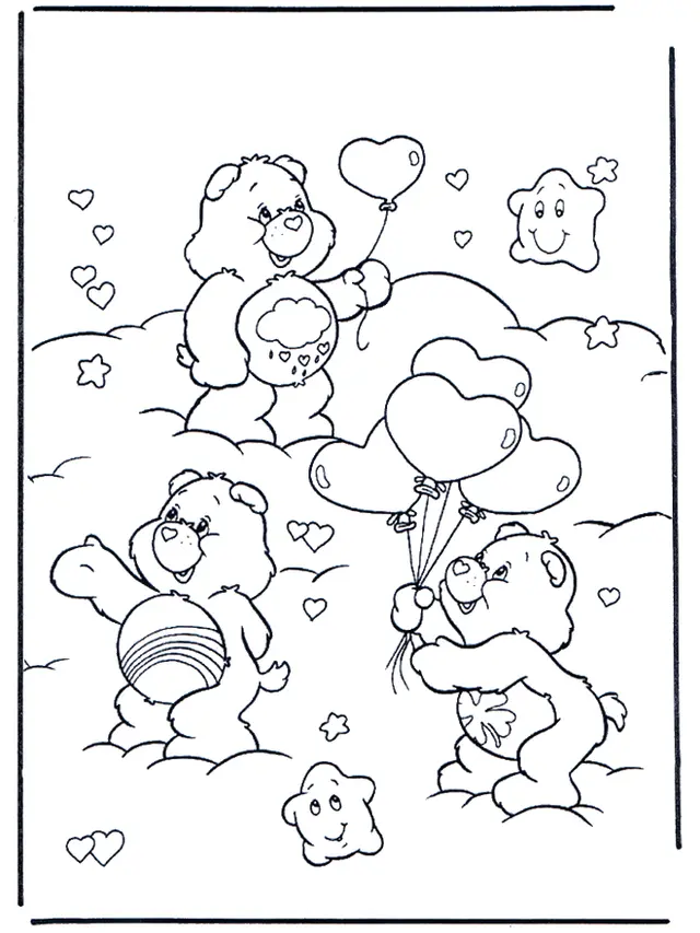 Coloriage Cœurs enlacés pour la Saint-Valentin - Saint-Valentin à imprimer