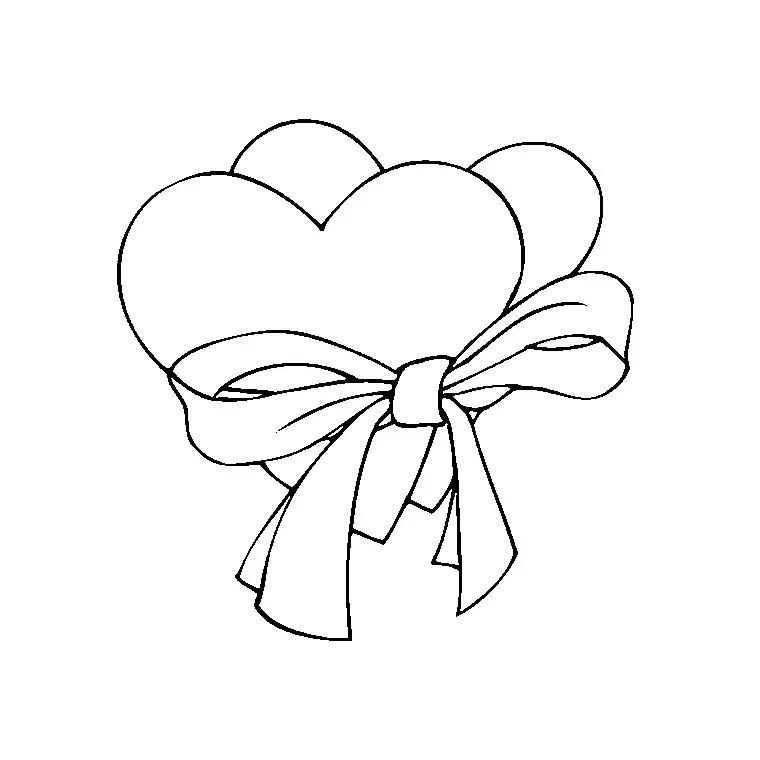 Coloriage Cupidon avec arc et flèches du jour de la Saint-Valentin - Saint-Valentin à imprimer