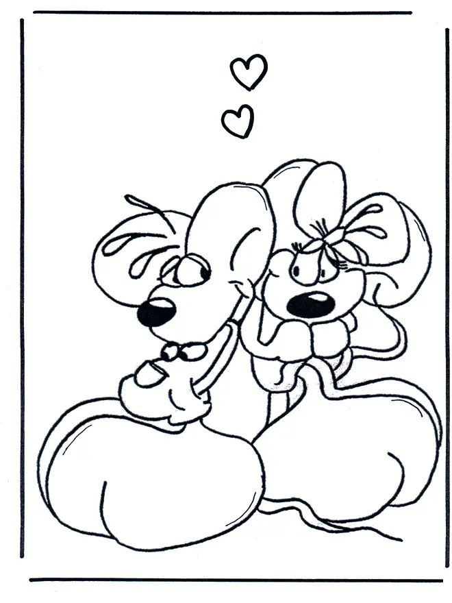 Coloriage Cupidon avec arc de flèches d'amour - Saint-Valentin à imprimer