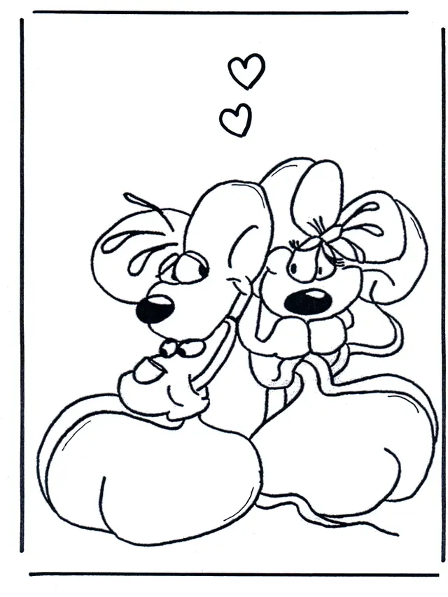 Coloriage Cupidon avec arc de flèches d'amour - Saint-Valentin à imprimer