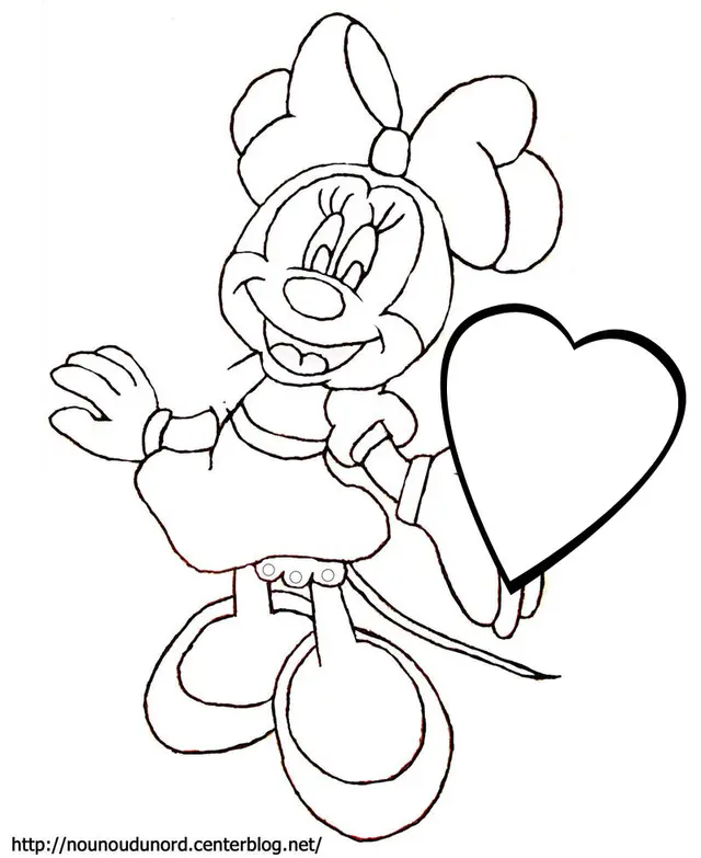 Coloriage Cupidon tirant une flèche d'amour - Saint-Valentin à imprimer