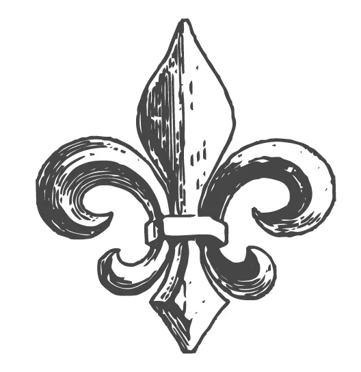 Coloriage Fleur De Lys Quebec - Fleur de lys à imprimer