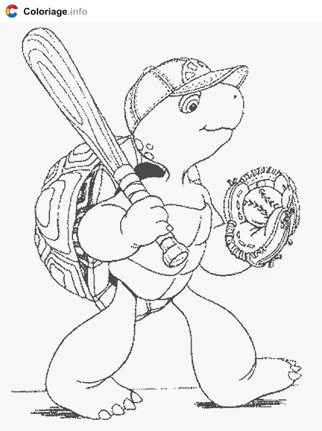 Dibujo de Franklin 015 para colorear