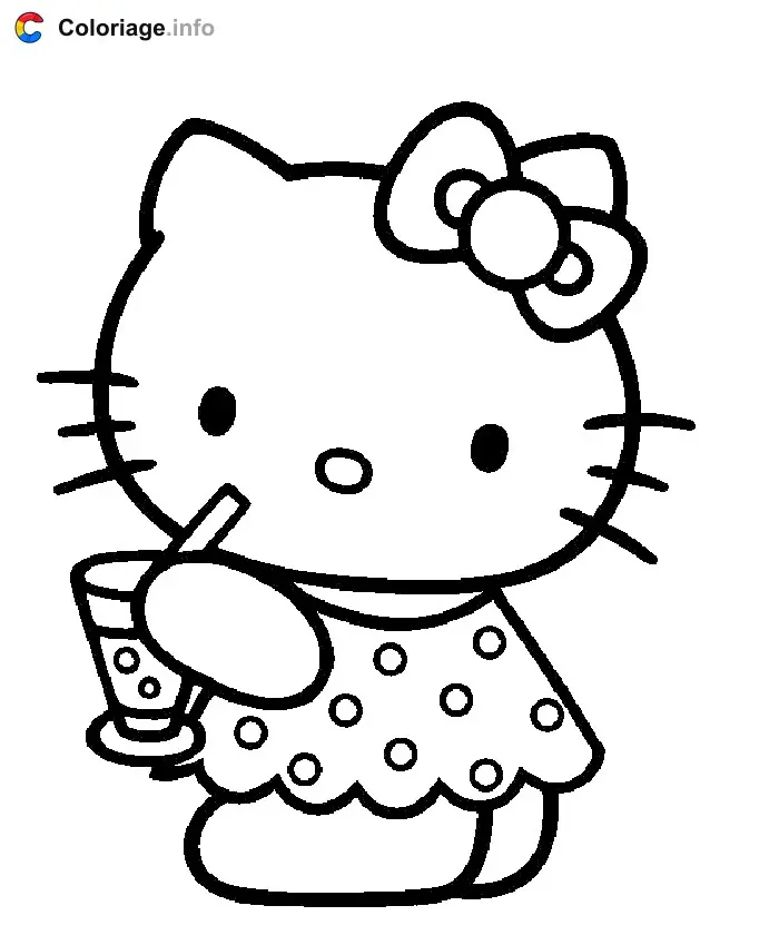 Disegno di Hello Kitty 001 da stampare