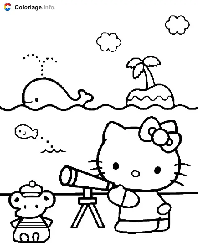 Disegno di Hello Kitty 003 da stampare