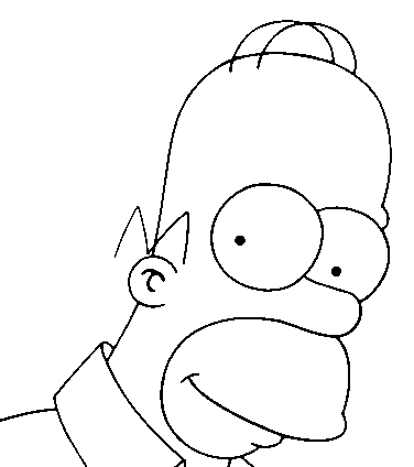 Coloriage Homer - Simpson à imprimer