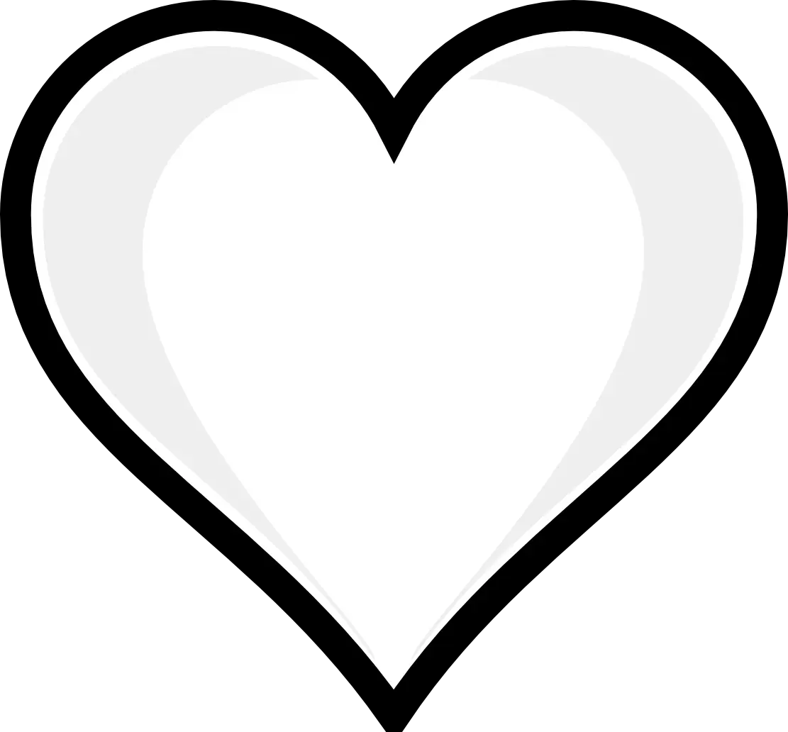Disegno di Emoji Cuore da stampare