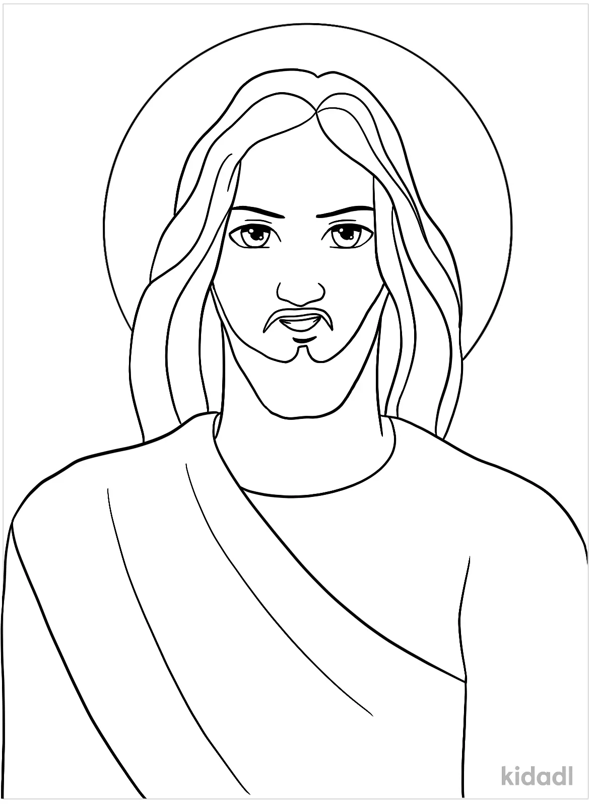 Coloriage Jésus