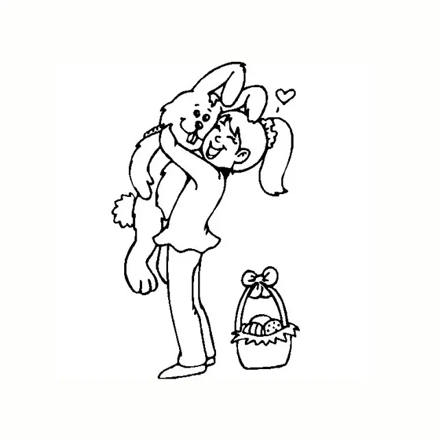 Coloriage Jeux Fille - Fille à imprimer