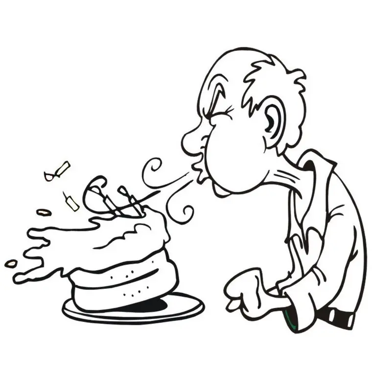 Disegno di Buon Compleanno Nonno da stampare
